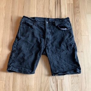 Vintage Levi’s 505 Black Denim Shorts